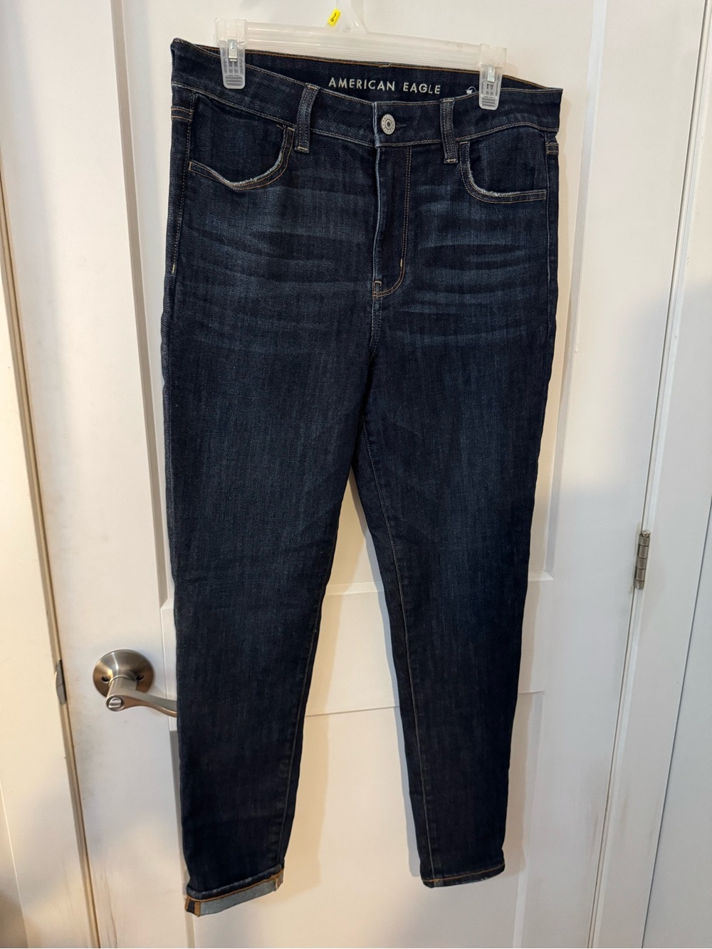 American Eagle Outfitters Indigo High-Rise Skinny Jeans